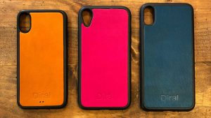 Diral オープンタイプレザーケース for iPhone