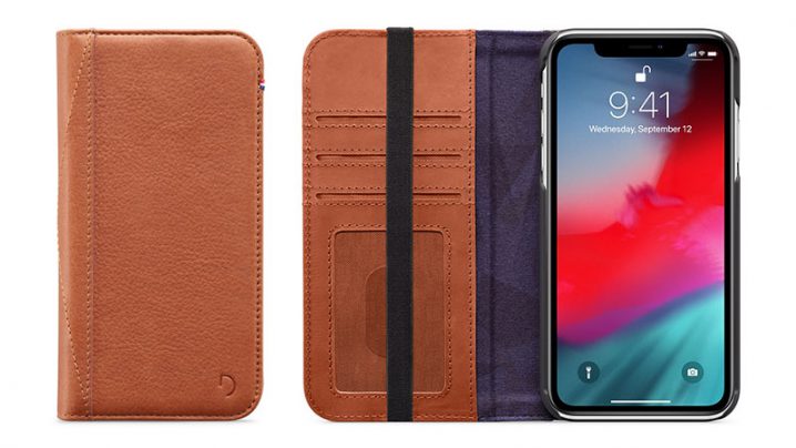 Decoded Leather Wallet Case for iPhone XR