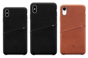 Decoded Leather Snap-On Case for iPhone XS