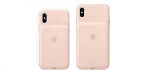 Smart Battery Case for iPhone XS ピンクサンド