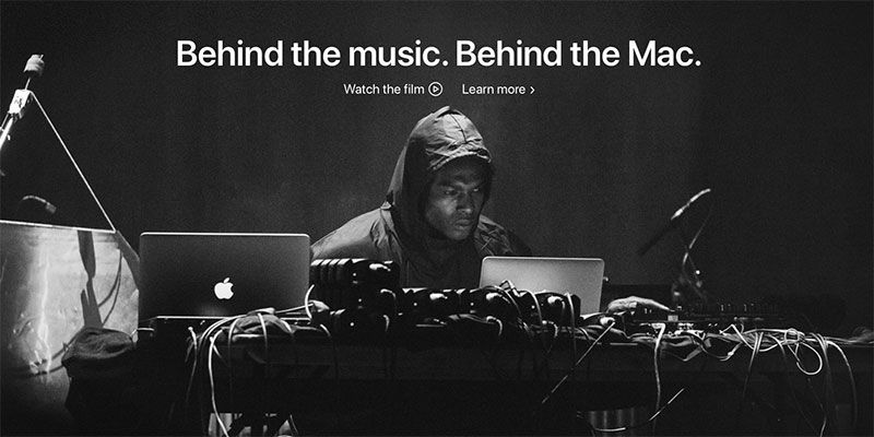 Behind the Music. Behind the Mac