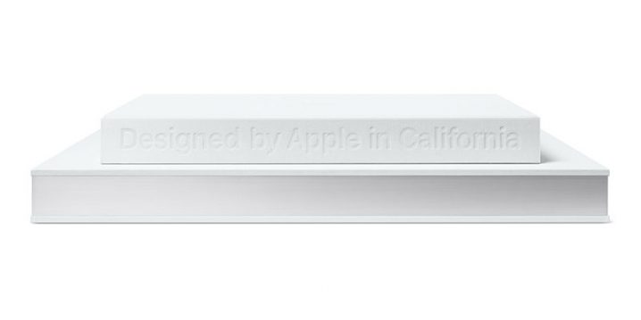 Designed by Apple in California