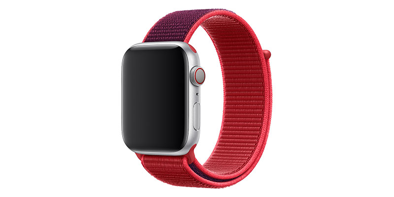 Apple Watch スポーツループ(Red) 40mm