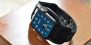 バンナイズ　Apple Watch用レザーベース