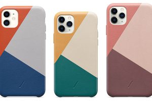 Native Union CLIC Marquetry Leather Case for iPhone