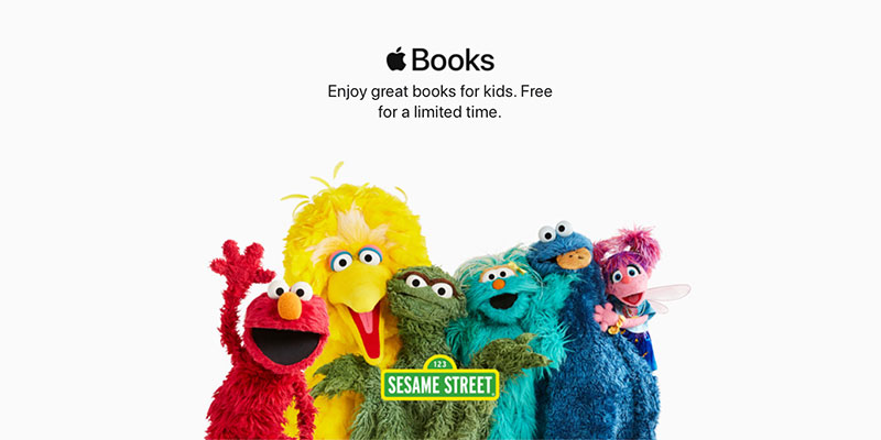 ニュース Apple Books Storeで セサミストリート クラシック 子供向け英語ブック100冊を 期間限定で無料公開 Iをありがとう