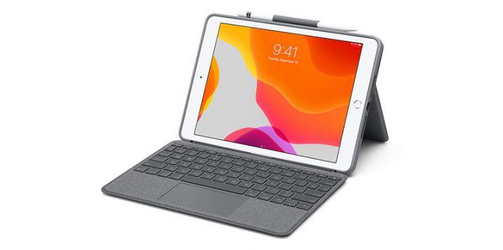 Logicool Combo Touch Keyboard Case with Trackpad for iPad
