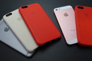 iPhone 6用とiPhone SE（第1世代）用のApple純正ケース