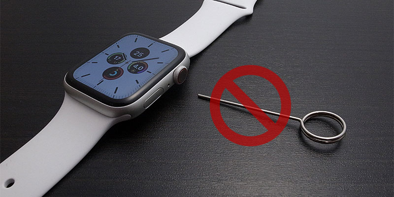 豆知識】Apple Watchの横の穴は、リセット用ではありません。先の尖っ 