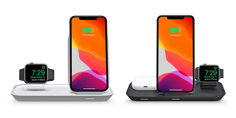 mophie 2-in-1/3-in-1 wireless charging stand