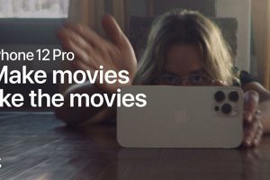 iPhone 12 Pro — Make movies like the movies