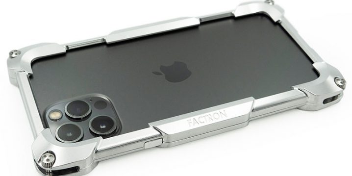 新製品】FACTRONのiPhone 12/12 Proシリーズ用の金属製バンパー 
