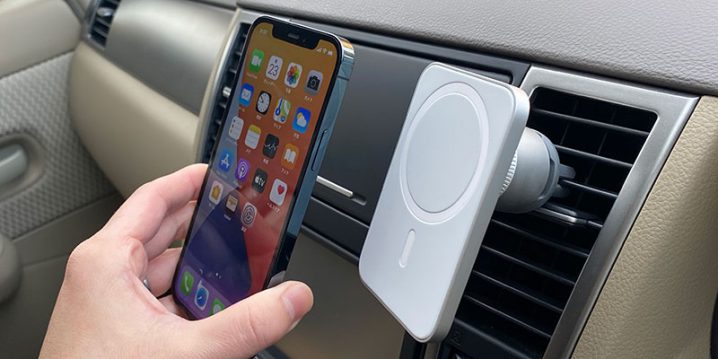 レビュー】Belkin Car Vent Mount PRO with MagSafe：iPhone 12/12 Proシリーズ用のマグネット車載 ホルダー アイアリ