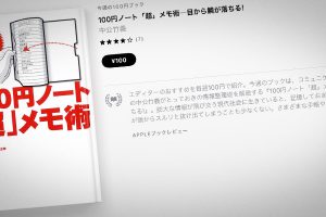 中公竹義『100円ノート「超」メモ術―目から鱗が落ちる！』