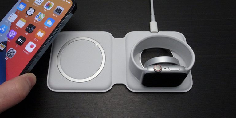 Apple アップル純正 MagSafeデュアル充電パッド - スマホアクセサリー
