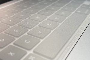 MacBook Air用 Flat Surface Thin Skin Keyboard Protector