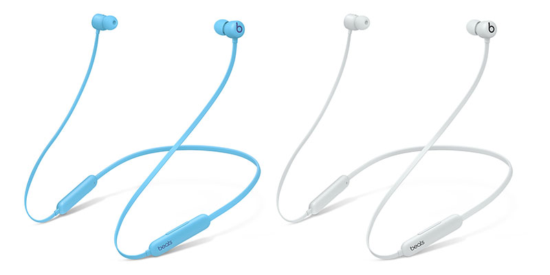 新製品】Bluetoothイヤフォン「Beats Flex」フレイムブルーとスモーク 