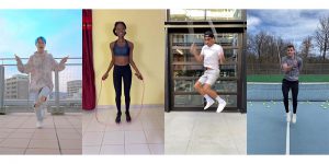 Apple TikTok #AirPodsJUMP チャレンジ