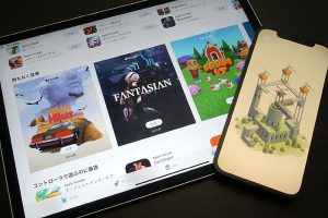 iPhoneとiPadのApple Arcade画面