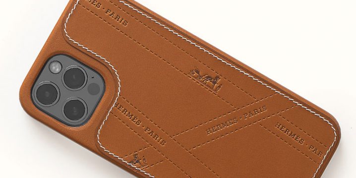 Hermès Bolduc Leather Case with MagSafe for iPhone 12|12 Pro
