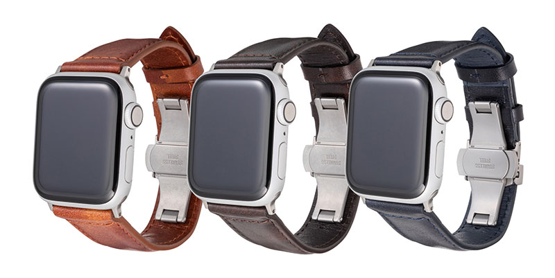 GRAMAS Museum-calf Watchband for Apple Watch