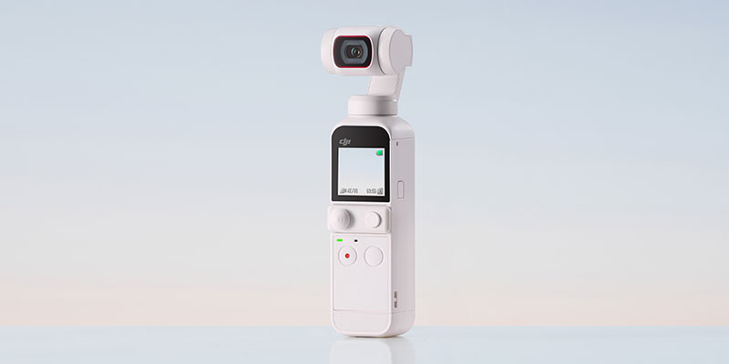 新製品】スタビライザー付き小型カメラ「DJI Pocket 2」に新色サン