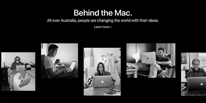 Made in Australia. Behind the Mac.