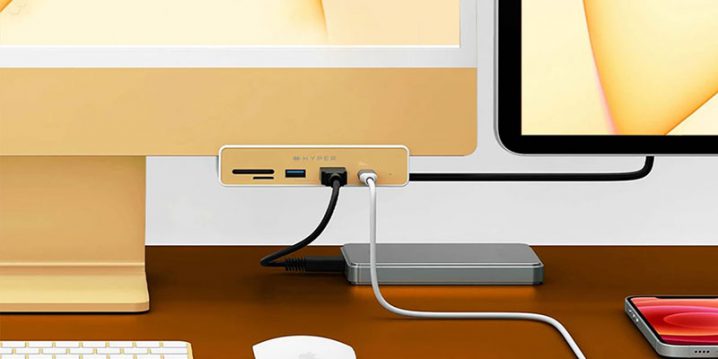 HyperDrive USB-C Hub for iMac 24インチ