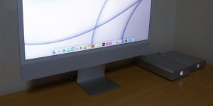 iMacと外付けHDD