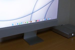 iMacと外付けHDD