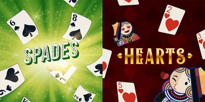 「Spades: Card Game+」と「Hearts: Card Game+」