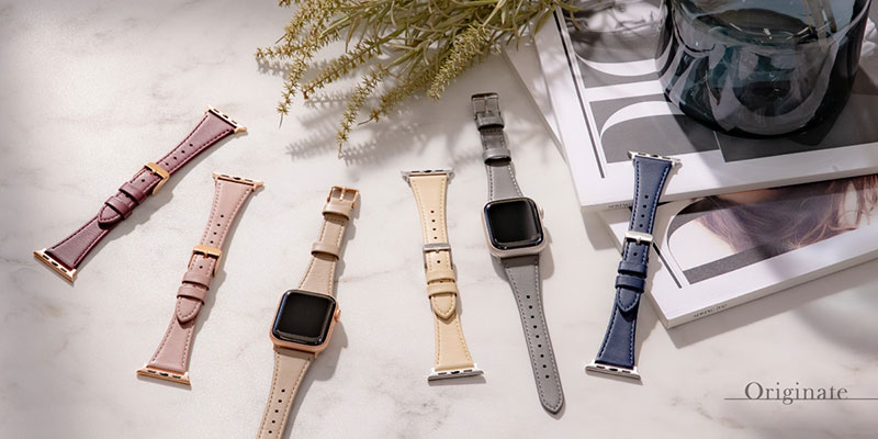 GRAMAS COLORS “Originate” Genuine Leather Watchband