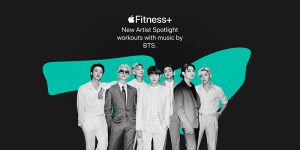 Apple Fitness+のBTSのバナー