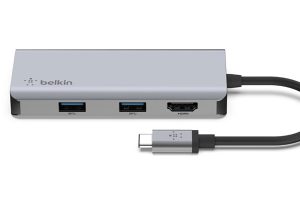 ベルキン CONNECT USB-C 5-in-1 マルチポートアダプターハブ