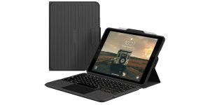 UAG iPad(第9/8/7世代)用トラックパッド搭載Bluetoothキーボード付ケース