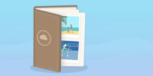 iCloud写真のイメージイラスト