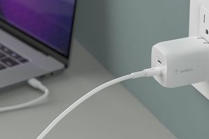 Belkin BOOST UP CHARGE PRO 65W DUAL USB-C GAN WALL CHARGER WITH PPS