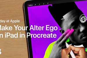 How to Make Your Alter Ego on iPad in Procreate with Temi Coker