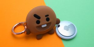 elago LINE FRIENDS BT21 for AirTag（SHOOKY）