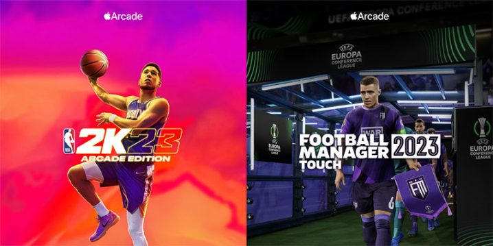 「NBA 2K23 Arcade Edition」とFootball Manager 2023 Touch」
