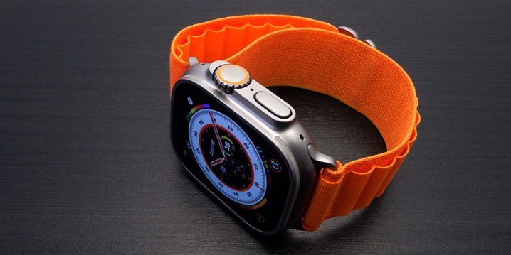 素敵でユニークな Apple Watch アルパインループバンド オレンジ 