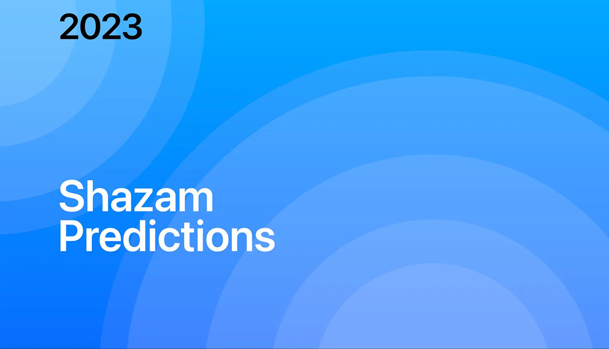 Shazamが予測する2023年