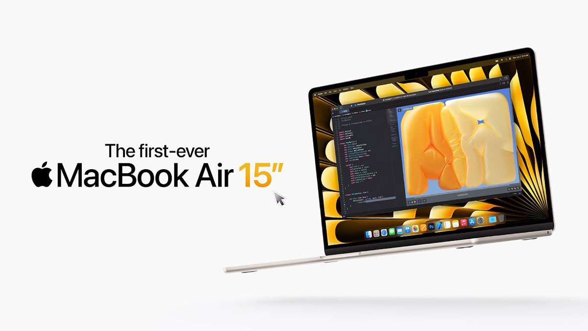 The first-ever MacBook Air 15”