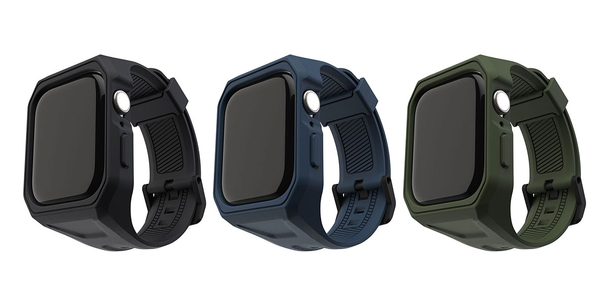 UAG Apple Watch 45mm用ケース+バンド SCOUT+