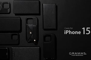 GRAMASのiPhone 15用ケース