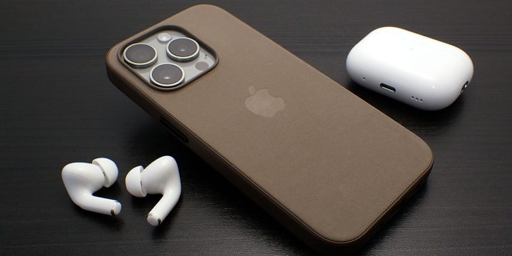 Apple純正 MagSafe対応iPhone 15 Proファインウーブンケース