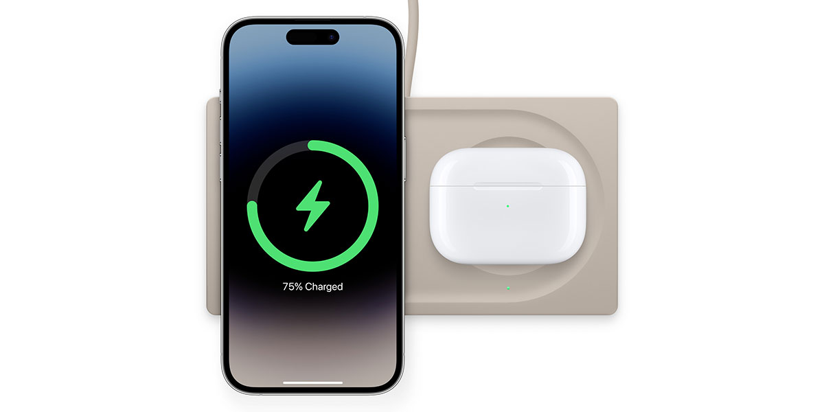 Belkin BOOST CHARGE PRO 2-in-1 Wireless Charger Pad with MagSafe