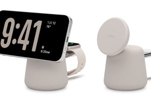 Belkin BOOST↑CHARGE PRO 2-in-1 Wireless Charging Dock with MagSafe