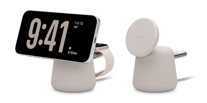 Belkin BOOST↑CHARGE PRO 2-in-1 Wireless Charging Dock with MagSafe