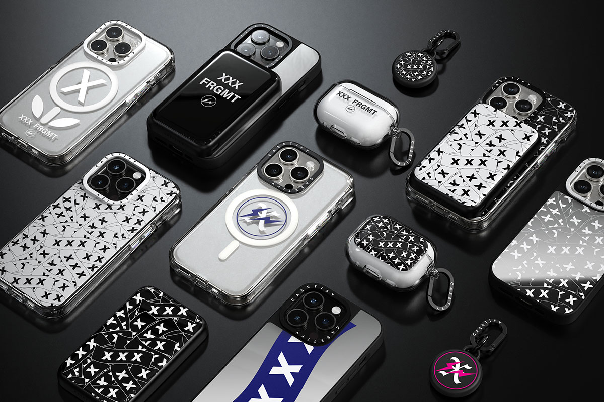 GOD SELECTION XXX x fragment design x CASETiFY コレクション